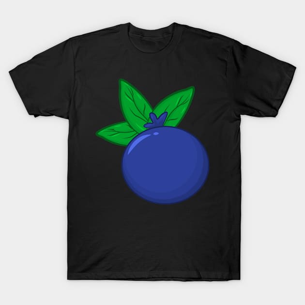 Blueberry T-Shirt by Teeladen